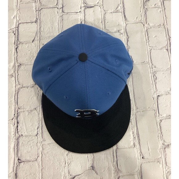 New Era Cap Hat Unisex Size 7 1/4” Color Black Blue Boston Redsox Fitted - Picture 5 of 11